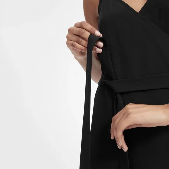 Everlane The Japanese GoWeave Tank Wrap Dress Worn Once - Picture 6 of 8